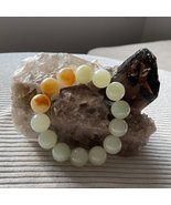 Hand made Large beads jade bracelet |High quality Perfect natural Hetian... - £410.27 GBP