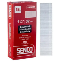 Senco AX15EAA 18-Gauge Galvanized Brad Nail 1-1/4” (5000-Pack) - $20.78