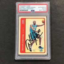 2004-05 Fleer Tradition #128 Darrell Armstrong Signed Card AUTO PSA Slabbed Horn - £37.38 GBP