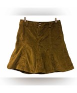 Athleta Women&#39;s Whenever Cord Skirt in Old Gold Size 10 corduroy - $40.75 CAD