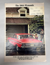 1964 Plymouth Dealer Brochure Fury Belvedere Savoy Wagons - $14.95