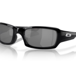 Oakley Fives Squared POLARIZED Sunglasses OO9238-06 Polished Black W/Bla... - £62.27 GBP