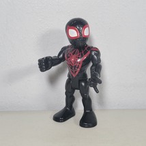 Spider Man Hasbro Marvel &amp; Subs 5” Spider Man TM Action Figure Black Spider 2018 - £7.17 GBP