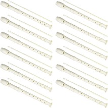 German-Style 12 Pack 8-Hole Soprano Recorders Descant Flute With, School Gifts. - $33.98