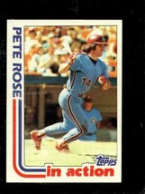 1982 Topps #781 Pete Rose Exmt Phillies Ia *X88042 - £2.73 GBP