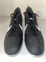 Nike Alpha Huarache Varsity Low Metal Baseball Cleats Black AO7960-001 Mens 8.5 - $29.69