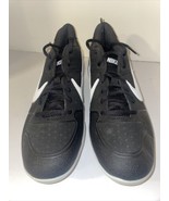 Nike Alpha Huarache Varsity Low Metal Baseball Cleats Black AO7960-001 M... - £23.25 GBP
