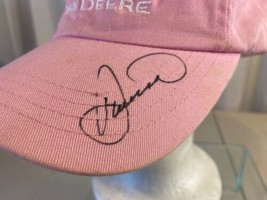 Danica Patrick Autographed Signed Pink John Deere Ball Cap - $39.59