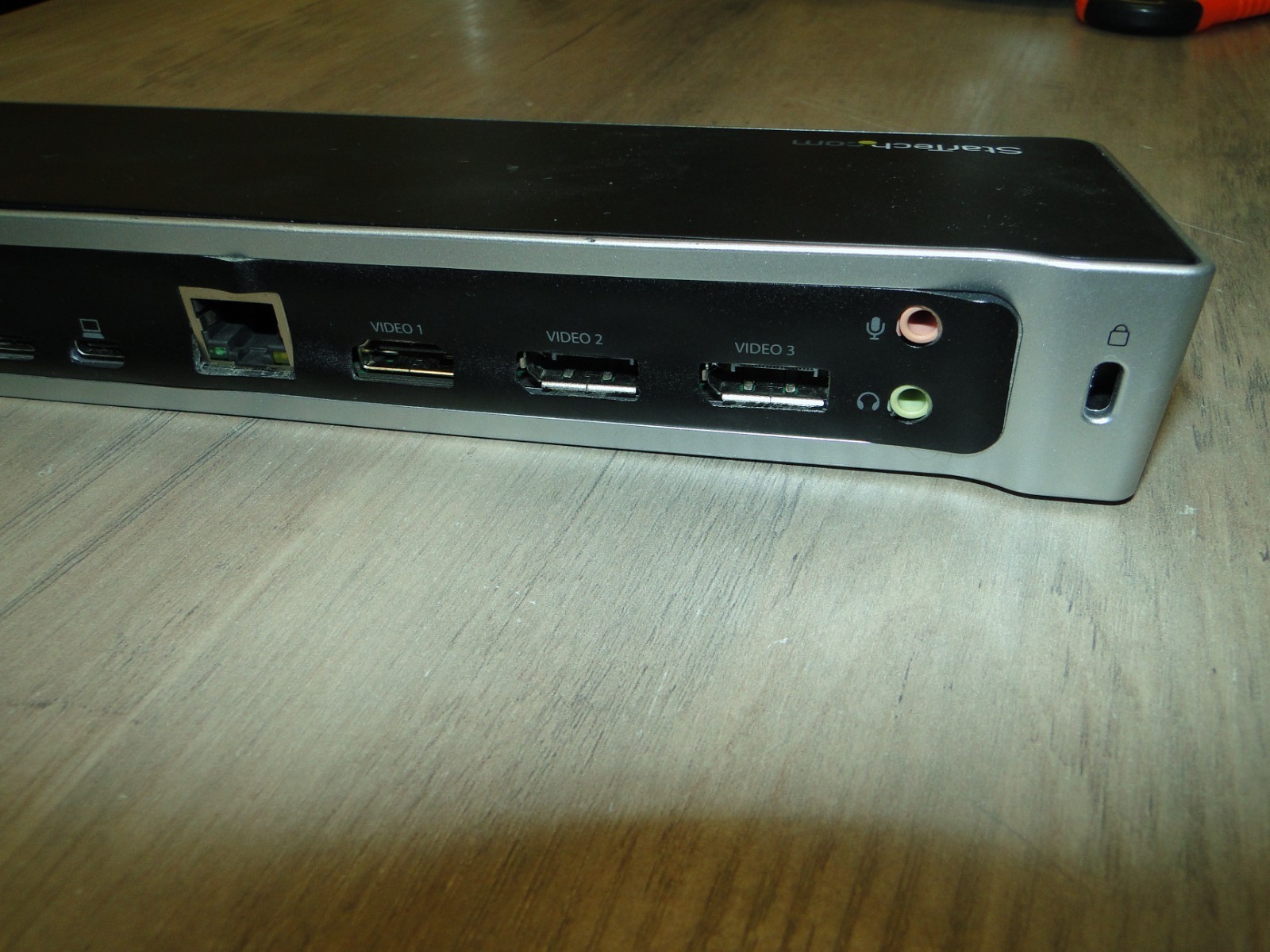 StarTech 4K Triple Monitor USB-C Docking Station Dual DP HDMI DK30CH2DEP NO CORD Item image 3