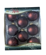 Vintage Krebs Elegant glass ornaments Mustang Velvet Set of 8- 2 5/8 - €20,62 EUR
