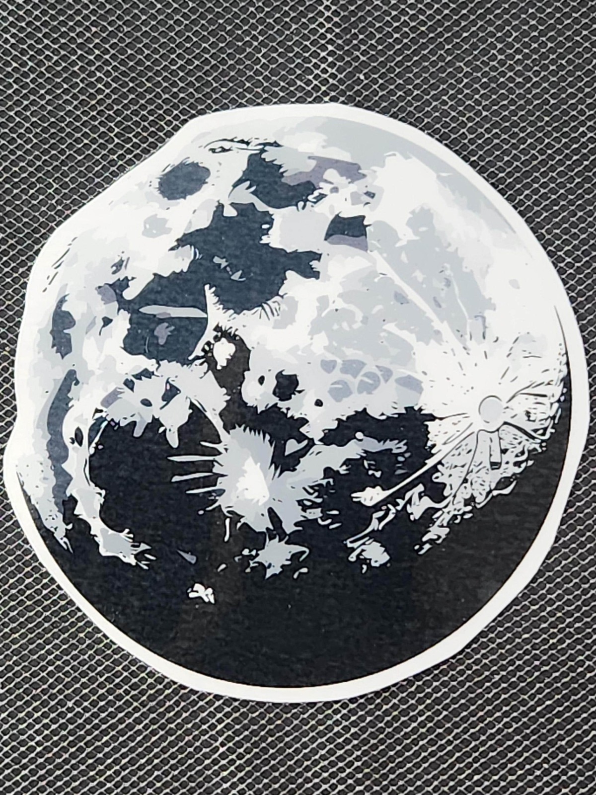 Moon Sticker - $1.65