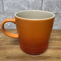 Le Creuset Stoneware 350 ML  Mug in Flame Orange Coffee Second Choix - £12.42 GBP