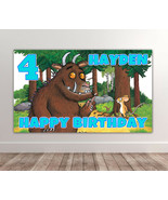 2 X GRUFFALO Personalised Birthday Backdrop - Gruffalo Banner 40 x 24 In... - €15,67 EUR