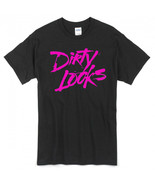 &#39;Dirty Looks&#39; T-Shirt - NWOT (Cool From The Wire) AC/DC - Glam Rock 80&#39;s... - £15.14 GBP+