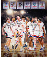 UCONN HUSKIES 2024 NCAA Basketball Champions Poster #1 - $10.88+