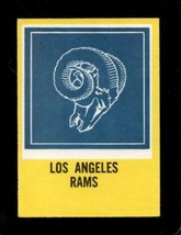 1967 Philadelphia #96 Rams Insignia Vg La Rams *X40500 - £1.54 GBP