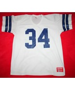 Vintage 80s Rawlings HERSCHEL WALKER #34 Dallas Cowboys Mesh Football Je... - $148.49