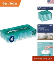 Eco-Friendly 2-Ply Facial Tissue Boxes - Bulk 3,600 Tissues, Perfect for... - $89.49