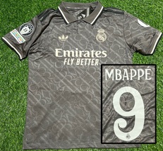 MBAPPE #9 | 24-25 Real Madrid Third Jersey | Sizes: M , L | Ships Today! - $61.11