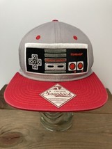Nintendo NES Controller Hat Flat Bill Snapback Cap Embroidered Retro Gam... - $15.79