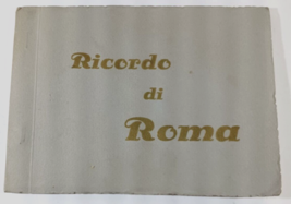 RICARDO DI ROMA Memories of Rome Vintage Souvenir PHOTO BOOKLET  36 Pict... - £8.72 GBP