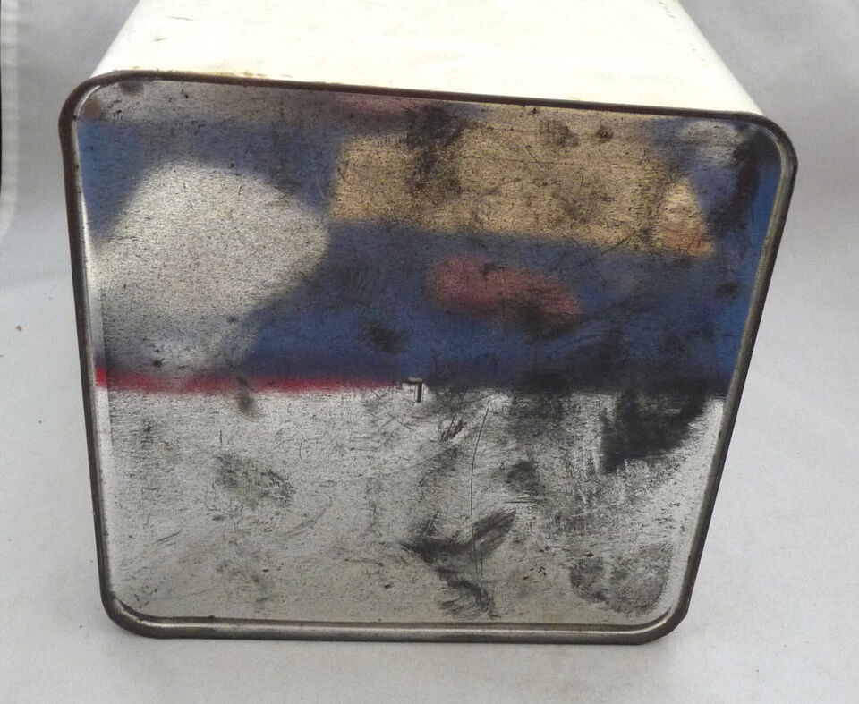 Vintage Dupont SR-4756 Smokeless Powder 4 lb Tin Empty 9" du Pont advertising Item image 5