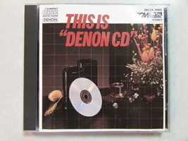 This Is Denon 16 Trk 1983 Japan Sampler Cd 38C37-7060 Jasrac Pcm Digital Vg Oop - £11.63 GBP