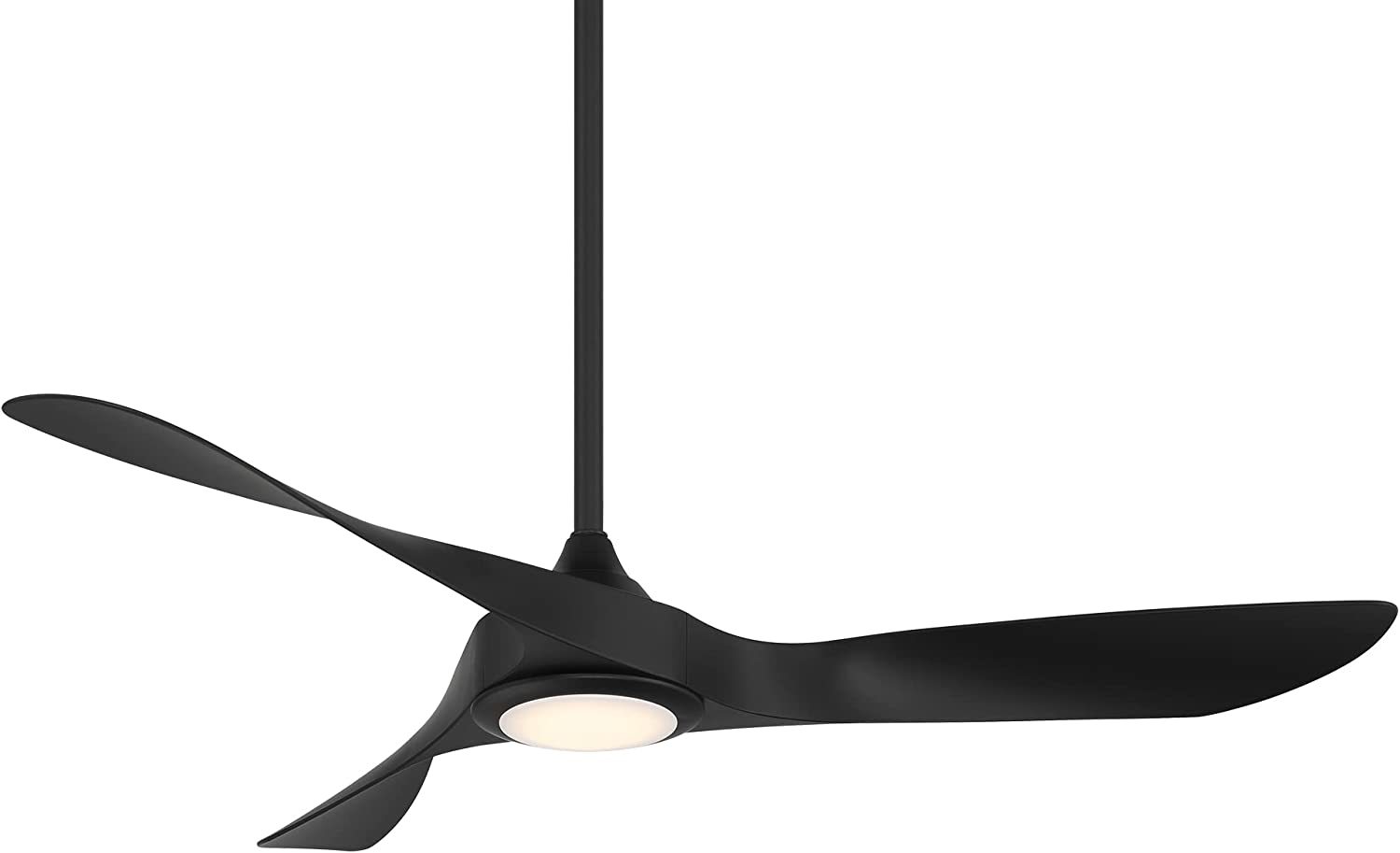 Wac Smart Fans Swirl Indoor And Outdoor 3-Blade Ceiling Fan 54" Matte Black With - £349.86 GBP