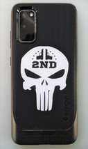 (3x) 2nd Amendment Punisher Cell Phone Ipad Itouch Die-Cut Vinyl Decal - £4.13 GBP