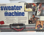Bond Incredible Sweater Machine Knitting Machine System w/ Manual, VHS, ... - $74.95