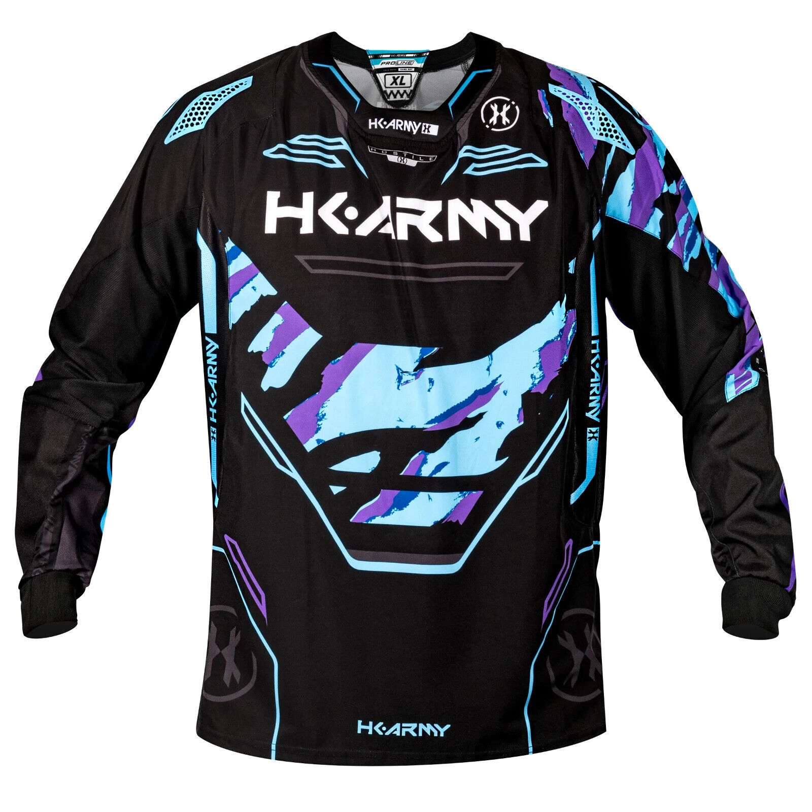 HK Army Paintball ProLine Pro Line Playing Jersey - Pulse Blue/Purple - ... - $124.95