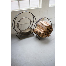 Kalalou 31.5 x 13.5 x 33.5 in. Metal Firewood Racks - Set of 3 - $381.50