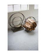 Kalalou 31.5 x 13.5 x 33.5 in. Metal Firewood Racks - Set of 3 - $381.50