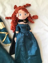 Disney Store Princess Merida Costume Dress Gown Girls 9-10 EUC Doll - £31.44 GBP