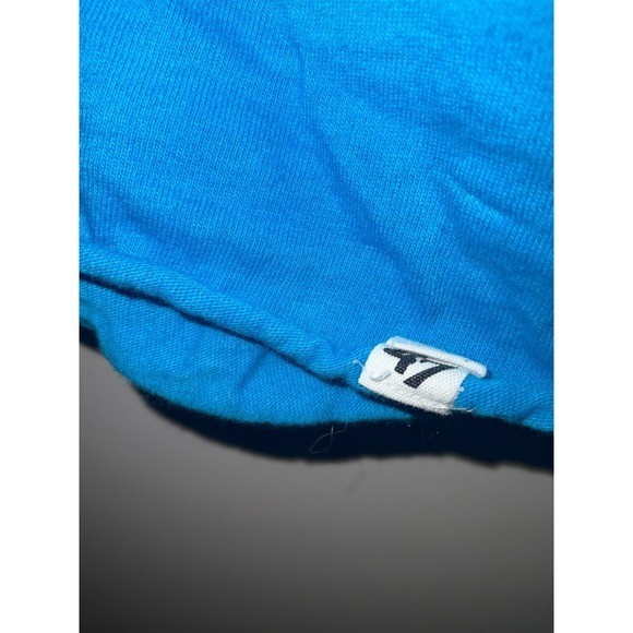 Women's Carolina Panthers '47 Cropped Long Sleeve T-Shirt Size Medium Item image 7