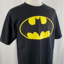 Vintage Batman Warner Brothers T-Shirt Adult XL Black DC Comics Super Hero Y2K - £18.39 GBP