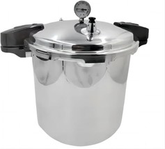 Aluminum Pressure Cooker 23-Quart Induction Compatible Aluminum Pressure - £52.73 GBP