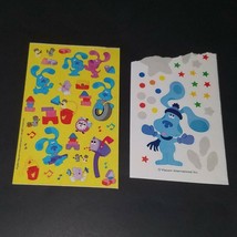 VTG Blues Clues Sticker Sheet Sandylion Postbox Tickety Tock Salt Pepper... - $9.85