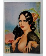 VARGAS LARGE FORMAT ART PRINT GLOSSY SEXY 1928 &quot;SPANISH GYPSY&quot; 17x12 - £23.89 GBP