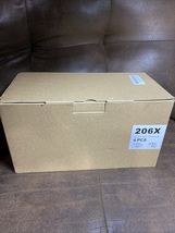 206X Toner Set For HP Color Laserjet Pro MFP M283fdw M283cdw M255dw Lot - $40.94