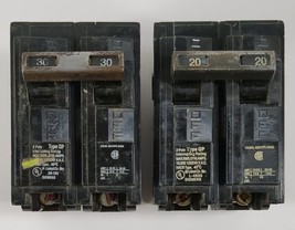 Lot Of 2 Siemens Circuit Breakers Q230 30 Amp And Q220 20 Amp 120/240V 2... - $12.30