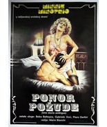 Vintage Erotic Movie Poster Una Storia Ambigua Minoprio Gori Bianchi 1986 - £50.09 GBP