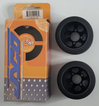 JACO 1/10 Scale Black Rear Tires Wheels JAC2146 RC Part NEW Old Stock - $34.99