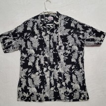 Lims Men&#39;s Shirt Size XL Black Gray Short Sleeve Casual custom - $13.87