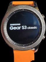 Samsung Salaxy Gear S3 Classic Smart Watch - Orange - $20.00