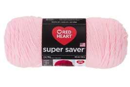 Red Heart Super Saver Yarn, Baby Pink - £6.26 GBP