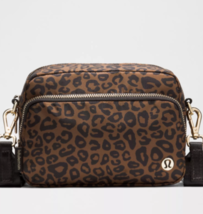 SAME DAY SHIP LULULEMON Everywhere Crossbody Bag 2L Metal Hardware~Leopa... - $257.89 CAD