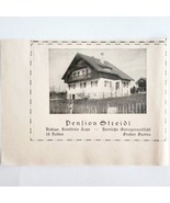 1940 Pension Hotel Streidl Murnau City Advertisement Germany Import DWMM3 - $27.41 CAD
