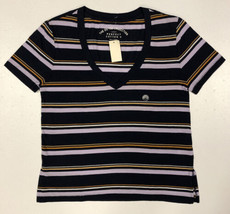 NWT Aeropostale The OG Tee Collection Short Sleeve Striped T-shirt size XS - £9.64 GBP