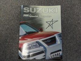 1999 Suzuki Genuine Accessories Guide Manual Factory Oem Book 99 Writing - £11.68 GBP